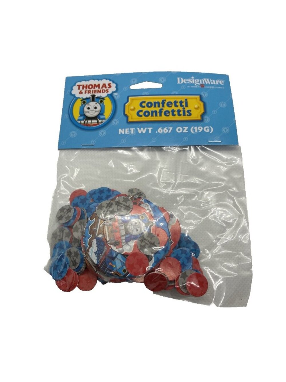 Thomas & Friends Confetti DesignWare 2009 Party Supplies 0.667 Oz New Sealed